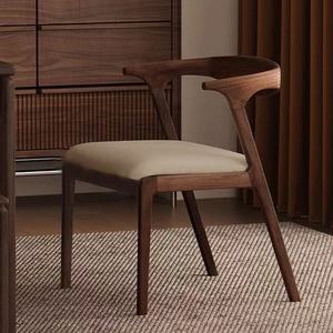 <span class=keywords><strong>Sedie</strong></span> da Pranzo <span class=keywords><strong>Moderne</strong></span> con Telaio in <span class=keywords><strong>Legno</strong></span> Massello e Rivestimento in Pelle per Sala da Pranzo, <span class=keywords><strong>Cucina</strong></span> e Tavolo - Product Image 1