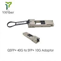 Modul Konverter Adaptor 40G QSFP+ ke 10G SFP+ Grosir Pabrik