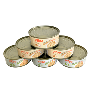 Viloe 140g Fruits De Mer En Conserve Déchiqueté Lumière Thon en Saumure Conserves de Poisson - Product Image 5
