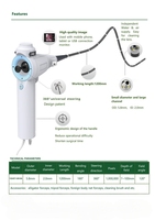 Système de caméra endoscopique USB HD Android 120 cm pour animaux de compagnie, gastroscope médical, endoscope flexible en fibre pour animaux