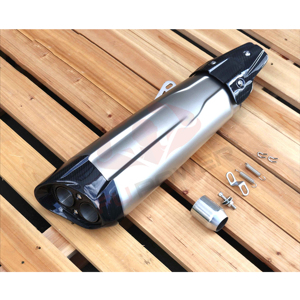 Silenciador deportivo SUS304 <span class=keywords><strong>Akrapovic</strong></span> HP Slip-on DUAL OUTLET Silenciador de escape ZIV - Product Image 1