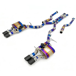 Sistema de Escape Valvetronic de Titanio Azul con Válvulas GDR Catback 2005-2010 para <span class=keywords><strong>BMW</strong></span> <span class=keywords><strong>M5</strong></span> E60 M6 E63 E64 <span class=keywords><strong>V10</strong></span> <span class=keywords><strong>5.0</strong></span> Directo de Fábrica - Product Image 4