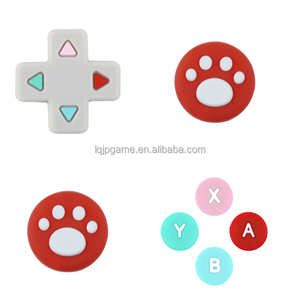 <span class=keywords><strong>Kit</strong></span> de accesorios de protección para Nintendo <span class=keywords><strong>Switch</strong></span>/OLED Joystick Covers Joypad Skins Tapas de botón de silicona Thumb Grips - Product Image 5