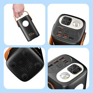 60000mAh al aire libre portátil PowerBank PD100W Cargador rápido <span class=keywords><strong>para</strong></span> <span class=keywords><strong>Xiaomi</strong></span> iPhone estación de energía móvil Paquete de batería <span class=keywords><strong>externa</strong></span> - Product Image 4