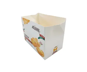 Cajas de embalaje de pasteles desechables reciclables caja de embalaje de cartón de embalaje para alimentos