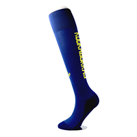 Chaussettes de football de nouvelle conception d'usine en Chine Chaussettes de football souples avec logo personnalisé pour hommes