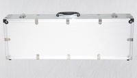 Valises de transport professionnelles OEM personnalisées en aluminium rigide avec doublure en ABS et MDF, mousse prédécoupée, logo personnalisé, taille personnalisée