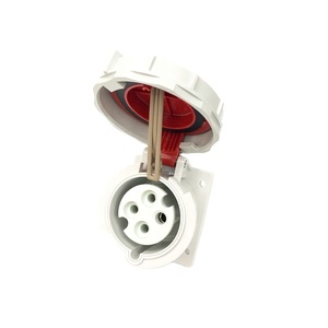 32 А 4 контакта 440 В IP67 Трехфазная промышленная розетка для контейнера reefer - Product Image 1