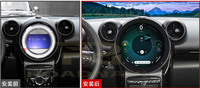 Radio de coche portátil RoadNavi de 9 pulgadas para BMW Mini 2011-2015 reproductor Multimedia Android 11 con navegación GPS y función Carplay DSP
