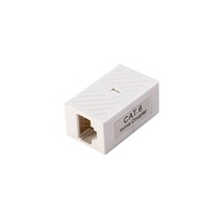 Coupleur RJ45 Cat6 en ligne femelle-femelle, connecteur de câble Ethernet, adaptateur d'extension de réseau