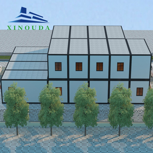 Case Prefabbricate con Struttura <span class=keywords><strong>in</strong></span> Acciaio, Edifici Modulari Container, <span class=keywords><strong>Bungalow</strong></span>, Capanna, Cottage, Campo - Product Image 3