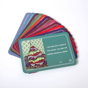 Impression de cartes <span class=keywords><strong>oracle</strong></span> personnalisées Cartes <span class=keywords><strong>oracle</strong></span> de haute qualité cartes de tarot personnalisées - Product Image 5