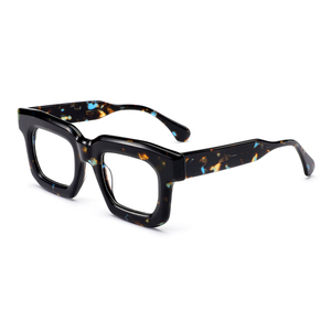 Cadre <span class=keywords><strong>de</strong></span> <span class=keywords><strong>lunettes</strong></span> optiques flottant mural en acétate carré <span class=keywords><strong>à</strong></span> la <span class=keywords><strong>mode</strong></span> en gros - Product Image 3