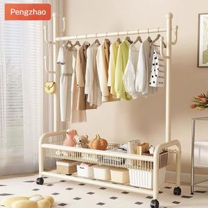 <span class=keywords><strong>Porte</strong></span>-<span class=keywords><strong>manteau</strong></span> autoportant à montage facile avec crochets pour vestes et manteaux, idéal pour <span class=keywords><strong>couloir</strong></span>, entrée, chambre - Product Image 1