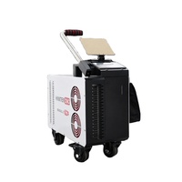 Nettoyeur laser à impulsions HANTENCNC 300W, machine de nettoyage du bois portable, technologie de fibres pour l'élimination des revêtements d'oxyde industriels