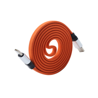 Câble de données magnétique plat tressé 240W, compatible avec les téléphones portables, les ordinateurs portables, les tablettes, câble de données C vers C rétractable à charge rapide