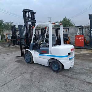 High Quality Japan TCM Used Diesel Forklift 3T 4.5m Hydraulic System Two Stage Mast Offroad Cylinder Low Hours Diesel <b>Engine</b> - Product Image 5
