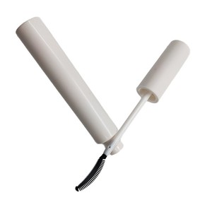 Tube de mascara vide rond blanc de 12 ml avec brosse en silicone, emballage pour sérum à sourcils, étiquette privée - Product Image 3