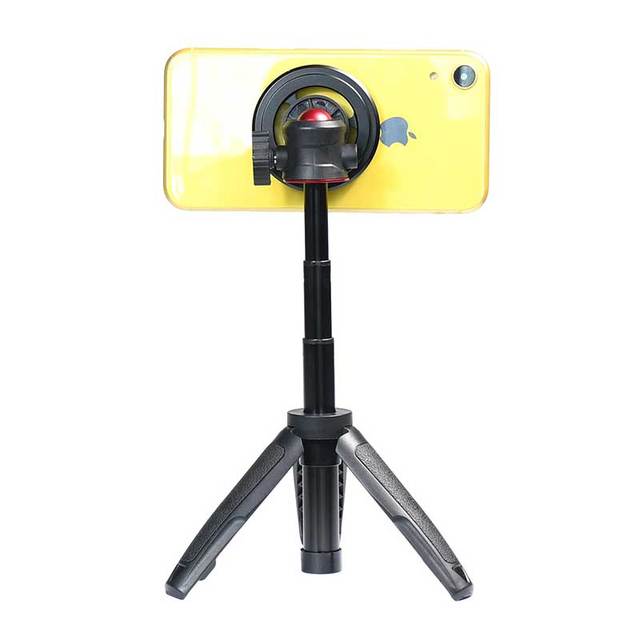 Portable Adjustable Magnetic Tripod Magsafe Holder Mount Handheld Selfie Stick for iPhone 12 13 14 15 16 17 Magnetic Case Phone