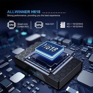 Ultimo Modello Allwinner H618 Dual Wifi 6 X98H Pro Smart TV Box 2GB/16GB 4GB/32GB/64GB con Porta HDMI per Uso in Macchine Pubblicitarie - Product Image 5