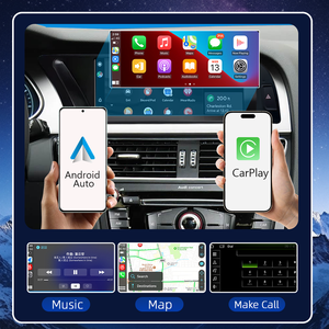 Estéreo para Auto con GPS Snapdragon665 de 8.8 Pulgadas con CarPlay y Android Auto Integrados, WiFi/ Unidad Principal para <span class=keywords><strong>Audi</strong></span> <span class=keywords><strong>A4</strong></span> <span class=keywords><strong>B8</strong></span> 2008-2015 - Product Image 3