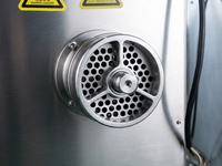 Machine à hacher la viande de grande capacité, équipement de transformation de la viande en acier inoxydable