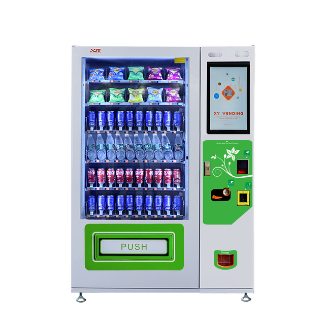 High Efficiency Power Bank Mobile Phone Charging Snack and Beverage Vending Machine