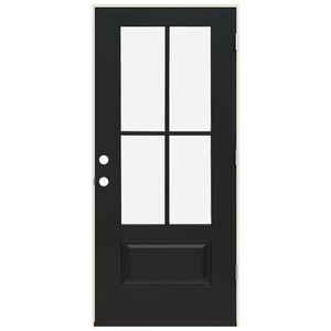 ADVANCE noir avant maison <span class=keywords><strong>entrée</strong></span> principale extérieur fer forgé double <span class=keywords><strong>porte</strong></span> modèles de portes en métal - Product Image 1