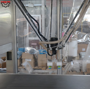 Machine d'emballage automatique électrique chinoise pour aliments, boissons, produits chimiques, sachets, <span class=keywords><strong>papier</strong></span>, plastique, robot à main <span class=keywords><strong>araignée</strong></span> PLC - Product Image 6