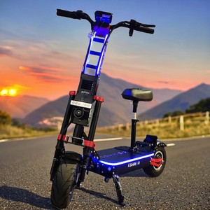 Geofought R8 72V 8000W Dual Motor 40-100AH Lithium Battery Foldable Off Road Electric Scooter For City And Mountain Travel - Product Image 1