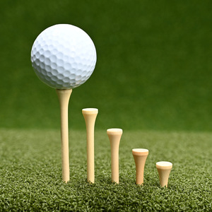 Tees de Golf de Madera Personalizados, Color Madera Natural, 35mm 42mm 54mm 70mm 83mm, Accesorios de Golf Ecológicos - Product Image 3