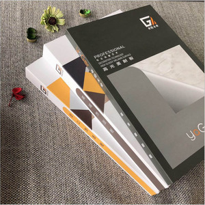 Tùy chỉnh hiển thị giá Granite Gốm Đá Cẩm Thạch khảm đá Granite Bảng điều chỉnh nhựa gạch Mẫu cuốn sách chất kết dính - Product Image 6