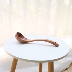 Ensemble spatule et cuillère en bois, 5 pièces, ustensiles de cuisine résistants à la chaleur pour la cuisson - Product Image 4