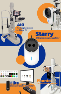 เครื่องมือตรวจวินิจฉัยโรคตาแบบสลิทแลมป์ ยี่ห้อ Manufacturer No PC Ophthalmic Instruments ระบบภาพถ่ายที่ใช้งานร่วมกับ IOS และ Android สำหรับการวินิจฉัยโรคตา - Product Image 5