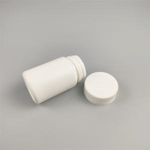 医薬品グレード100mlHDPEプラスチック薬ピルボトルタブレットカプセルボトル、チャイルドセーフティキャップ付き - Product Image 5