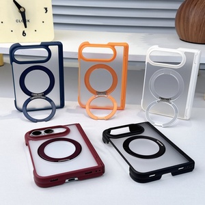 Funda Magnética Translúcida Mate Avanzada para iPhone Duo con 360 °   Soporte de Anillo con Carga Inalámbrica y Cubierta Rígida Antigolpes - Product Image 2