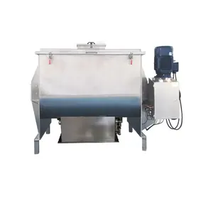 China manufacturer industrial 200l horizontal powder ribbon blender mixer machine