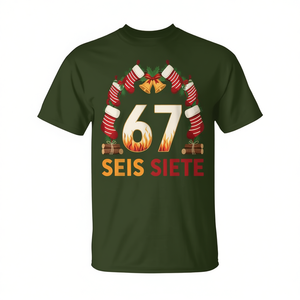 เสื้อยืดคริสต์มาสลายมีม ไซส์ 67 สำหรับเทศกาลวันหยุด - Product Image 2