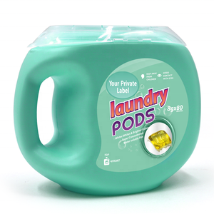 Échantillons gratuits, vente en gros de capsules de lessive jetables, détergent à forte odeur - Product Image 2