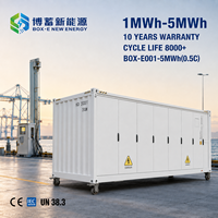 Conteneur ESS LiFePO4 refroidi par liquide de 5 MWh et 20 pieds, pour usage industriel, 8000+ cycles, pour la régulation de fréquence et le soutien de tension