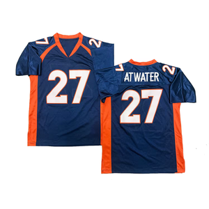 Maillot de football vintage pour hommes, style rétro, John Elway, Peyton Manning, Champ Bailey, Steve Atwater, Terrell Davis, livraison rapide, maillot de rugby - Product Image 2