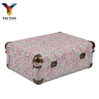 Boîte en carton ondulé personnalisable pour enfants, emballage recyclé, finition brillante ou mate, valise en carton pour filles