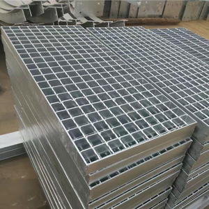 Panneau de grille en acier 1000 mm * 6000 mm, passerelle en acier, grille en acier galvanisé, <span class=keywords><strong>prix</strong></span> de la grille en acier galvanisé pour plateforme, passerelle, sol, marche d'escalier - Product Image 5