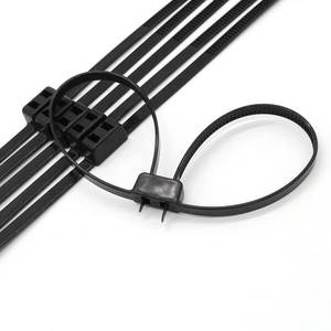 JAGASL Self-Locking Cable Ties Disposable Heavy Duty Nylon 13*880MM Double <strong>Zip</strong> Plastic Double Buckle <strong>Fasteners</strong> for Cable - Product Image 4