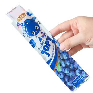 Tiras de Gelatina Larga Jopy 350g, Sabor a Frutas Tropicales Surtidas, Dulces, Bocadillos de Pudín, Postre de Gelatina Masticable para Niños, Regalo - Product Image 3