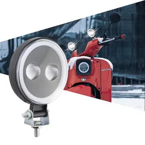 3 inch Mini Spotlight 30 Wát Vòng LED xe làm việc ánh sáng cho off road sửa đổi xe ánh sáng Mini Đèn lái xe cho xe máy