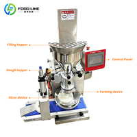 Machine d'encrustation complète pour la production de snacks fourrés, pour ligne de production complète