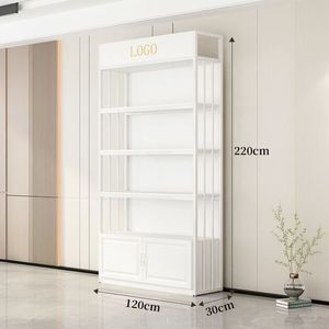 Modern Display Rack for Beauty Salon Barbershop Supermarket Shelves Shopping Mall Display <b>Cabinet</b> Jewelry Boutique Cosmetic - Product Image 5