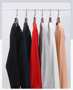 Sudadera con cuello redondo para venta al por mayor, OEM de alta calidad, jersey liso teñido, felpa, blanco, algodón, sudadera con capucha personalizada - Product Image 2