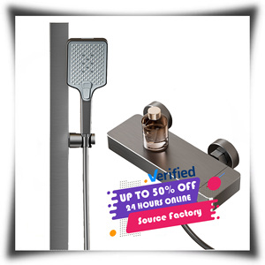 Sức Mạnh Nhà Máy Hiện Đại 3 + 1 Chế Độ Máy Bay Phản Lực Thiết Lập Lại Vòi Hoa Sen Oxy Sương Phòng Tắm Sang Trọng Mạ Crm Cầm Tay Phổ Nút Vòi Hoa Sen Đầu - Product Image 1